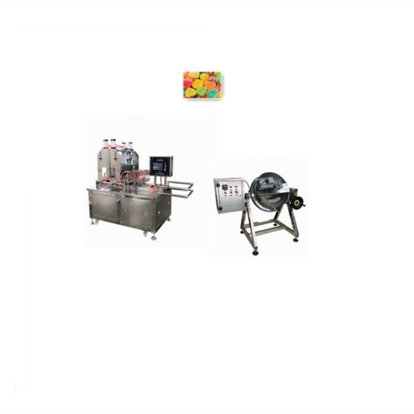 1900*900*1620mm Apple Pineapple Cherry Gummy Candy Making Machine for Candy Production