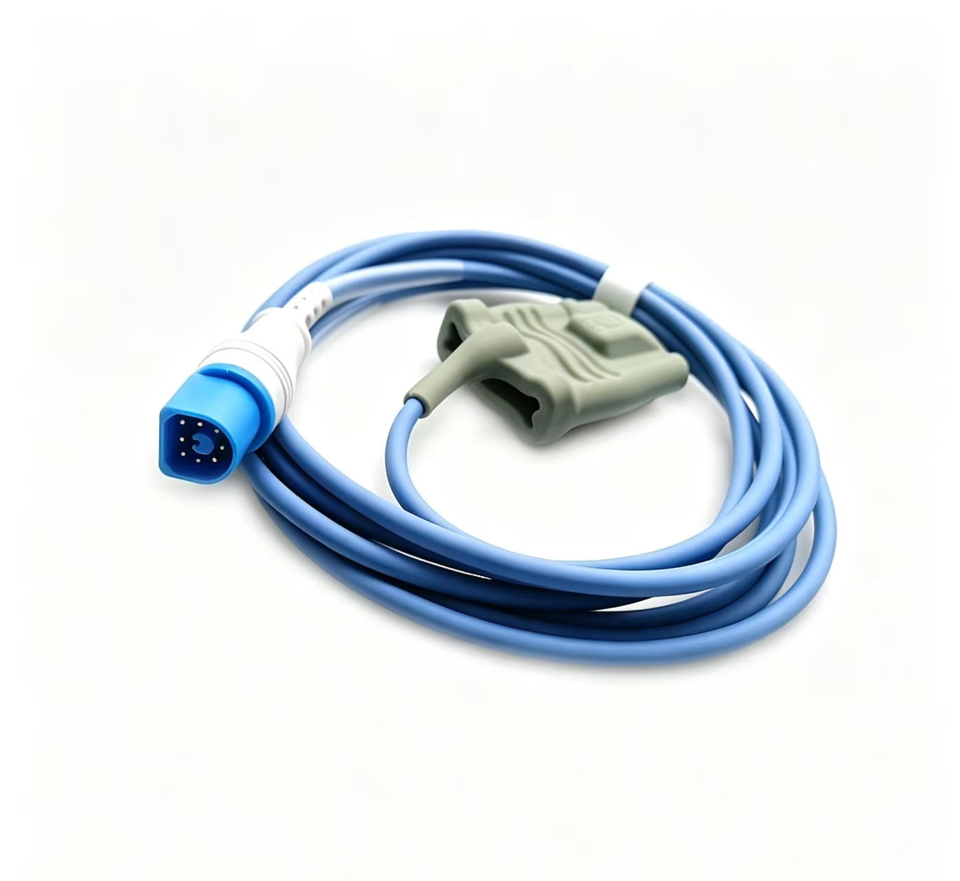 8 Pin Medical Spo2 Sensor OEM / ODM Adult Reusable Sensor Compatible With Sunmind KP-930