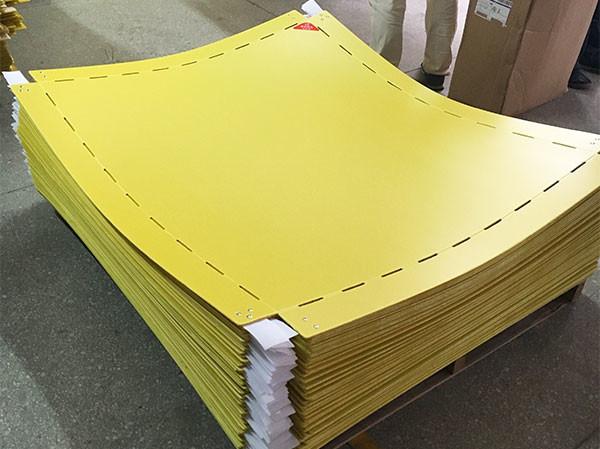 Correx Plastic Pp Corrugated Layer Pad Waterproof Flat Surface Reusable