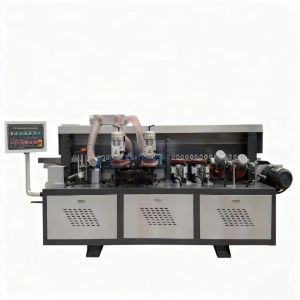 32KW Dual Spindles Wood Sanding Machine For Panel Furniture