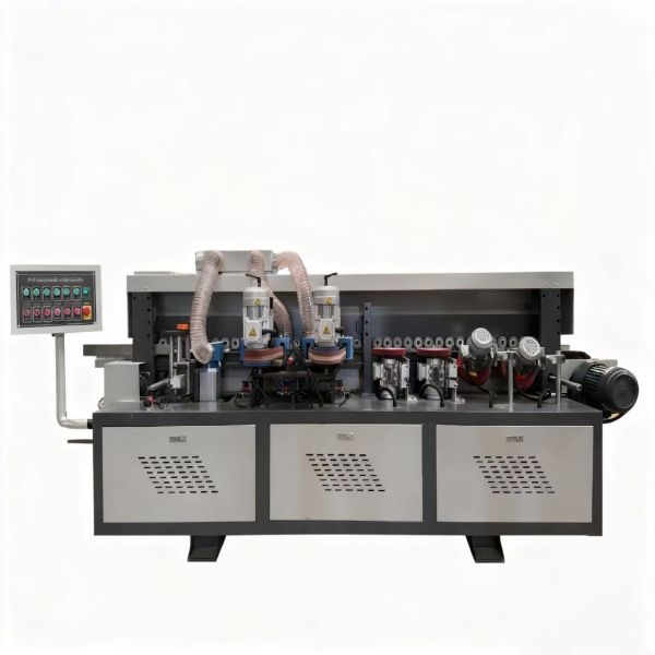 Machine à poncer le bois à deux broches de 32KW pour meubles en panneaux