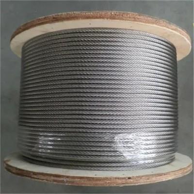304 6X36 Iwrc 32 mm câble en acier inoxydable pour la construction et l'entretien des mâts