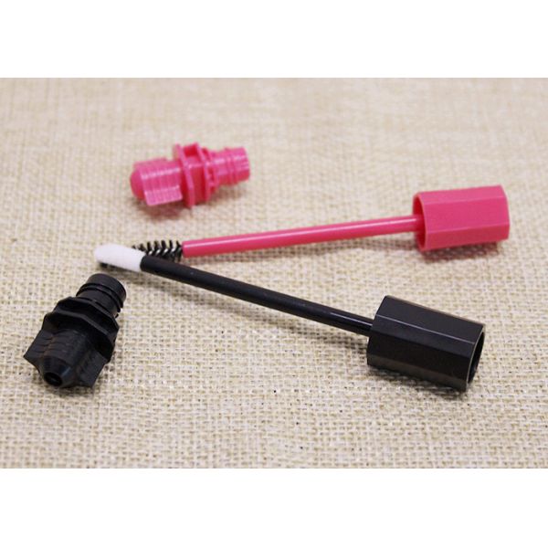 Мешок алюминиевого макияжа косметический загерметизировал Споут стержня с щеткой губной помады/туши