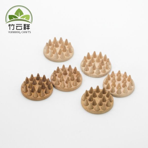 Massageur en bois soulage la fasciite plantaire stress douleur à l' arche du talon La relaxation d' acupression Shiatsu originale