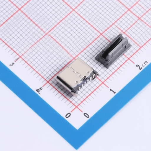 HH HH 6P TYPE C Y059 Type C Female Connector 6 Pin with Multiple Plating Options