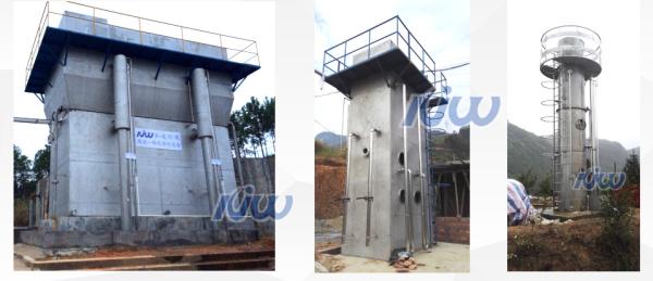 100T Cylindrical River Water Treatment Plant Water Automatic Filter