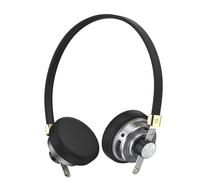 Vintage Fuel Tank Bluetooth Headphones, 40mm Driver + 20H Playtime, AC7006 Chip Low Latency, 3.7V/250mAh Li-Battery Over-Ear Music