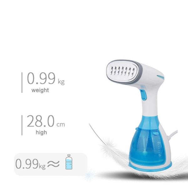 280ml Water Tank Capacity Blue Fast Heat Steam Iron and Garment Steamer for Easy Home