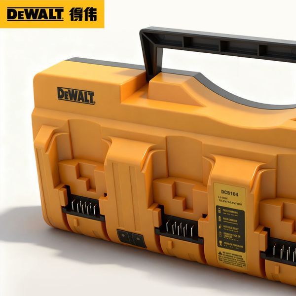 4 Ports Dewalt Multi Battery Charger DCB127 DCB120 DCB200 DCB204 DCB206 DCB182