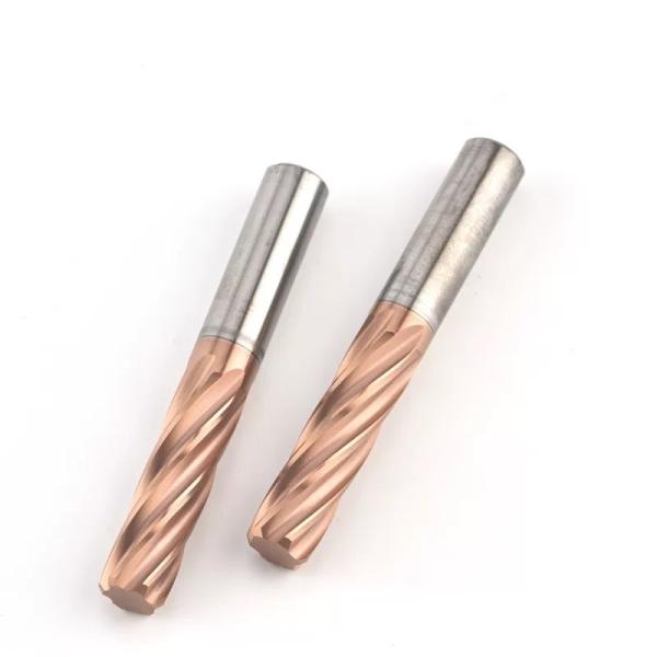 Tungsten Carbide Solid Carbide Reamer with Enhanced Spiral Flute Design Aluminum Alloy End Mills Series
