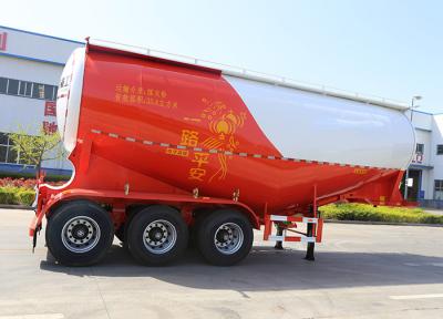 Cement/Lime/Coal Ash/Soda Powder Storage Semi Trailer with 1840mm Tread and Wabco Relay Valve