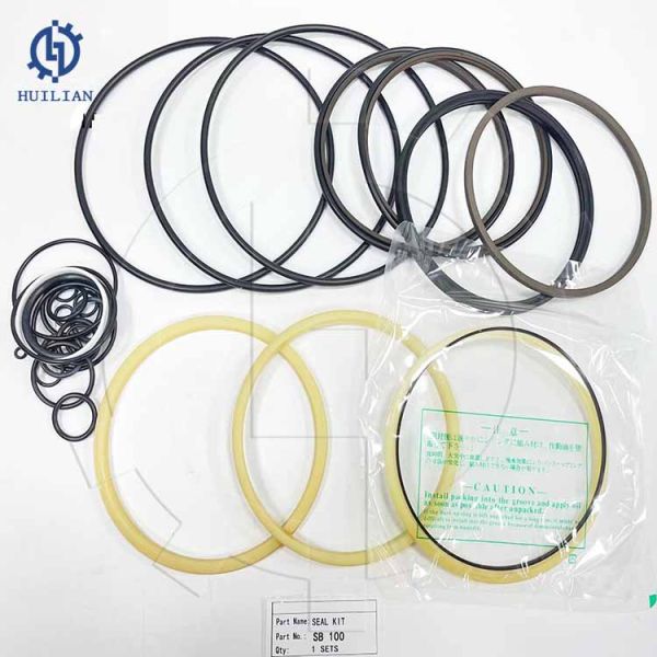 Комплект для ремонта выключателя набора уплотнения частей молотка SB100 SB121 SB131 SB151 SOOSAN гидравлический