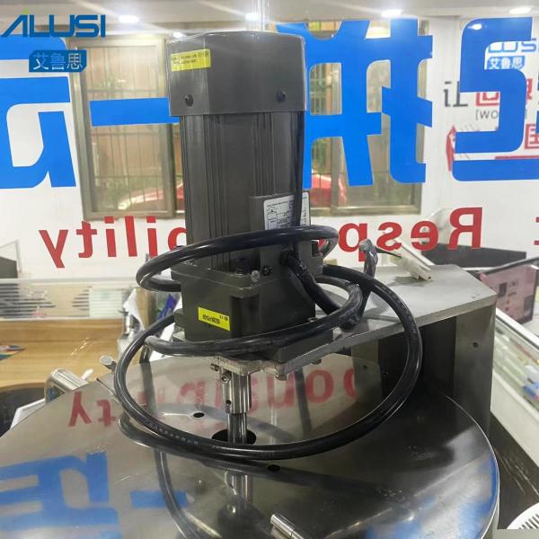 Semi - Automatic Constant Temperature  Liquid Filling Machine Vertical Paste Liquid Heating Mixing Filler