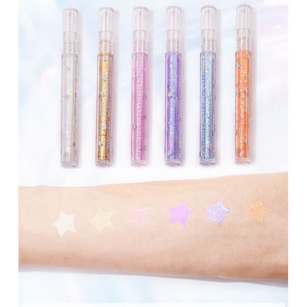 1.8g Duochrome Liquid Eyeshadow Gel Shimmer Eyeshadow 6 Colors Optional