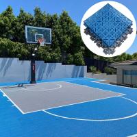 Pvc Pp Deportivo Pickleball Corte de baloncesto medio Pisos de azulejos entrelazados