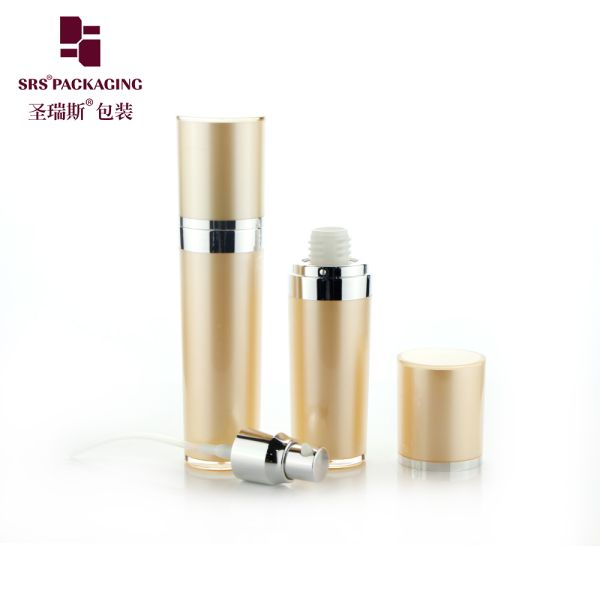 L030 SRS best selling products empty 30ml 50ml 80ml 120ml Cone Shape acrylic lotion container