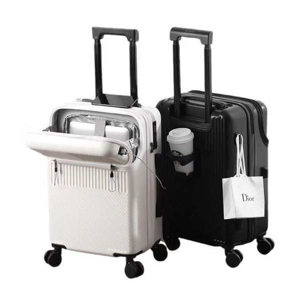 ABS Малый передний открытый носитель багажа Кабина спиннер багаж Классический дизайн