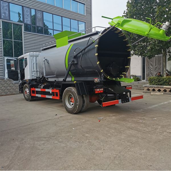 Sealable Food Waste Transport Truck Efficient Catering Waste Disposal Vehicle