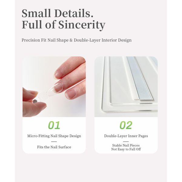 Detachable Acrylic Magnetic Nail Art Display Board Gradient Colors 120/180/240 Shades for Plastic Tool Nail Gel Nail Supplies