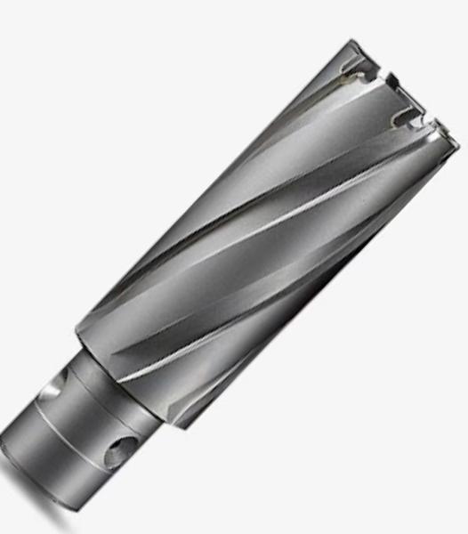 60mm Cut Dia X 100mm Cut Depth TCT Annular Cutters 18mm Fein Quick In Shank Carbide Tipped Cutter