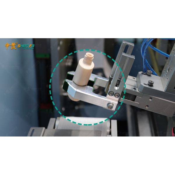 Печатная машина экрана овального сервопривода губной помады бутылки квадратного автоматическая