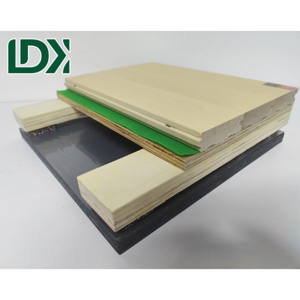 Cancha de baloncesto asequible de madera de arce, diseño personalizado para interior o exterior