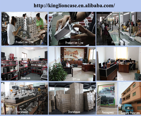 Aluminum professional beauty make up case with light mirror wheel case