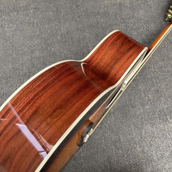 Custom Acoustic Guitar 43 inches SJ200 Custom 2015 Sj200 Bob Dylan Collector Edition Classic Acoustic Guitar Cocobolo Ba