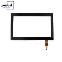7 pouces multi-touch personnalisé panneau tactile capacitif anti bleu lumière verre Polcd imperméable