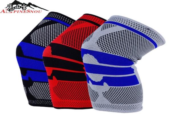 Protection en nylon de silicone de courroie de soutien de genou de sport anti-collision qui respecte l'environnement