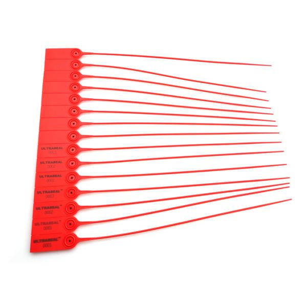 450mm Length Plastic Security Seal with Laser Print and > 150N Tensile Strength for Secure Disposable Locking