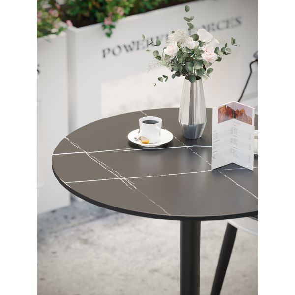 Premium Industrial Style Table Chairs Combination For Restaurant Milk Dessert
