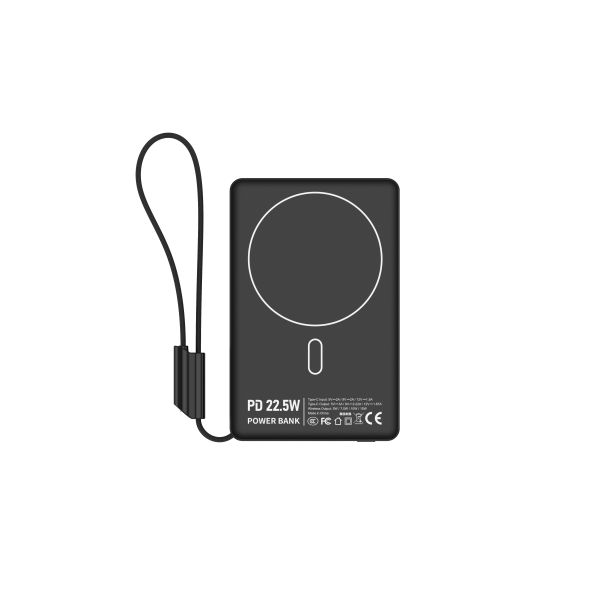Besiter Portable 10000mAh Powerbank with 20W Magnetic Wireless Charging LI-Polymer