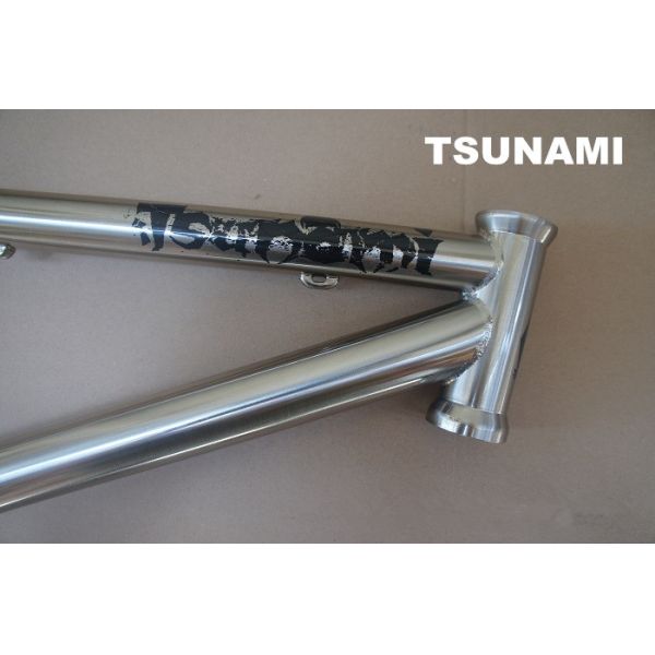 26er Chromolly Steel Dirtjump Frame Slope Style CR520 Титановый хромированный 12,5 дюймовый дисковый тормоз