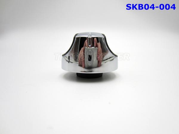 Low Consumption Oven Control Knob Metallic Material With Chrome / Nickel Electroplate