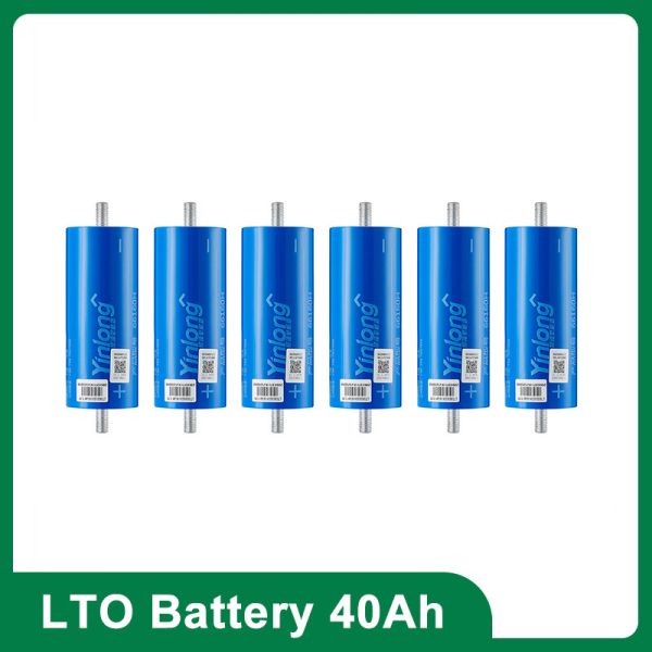 6 Mins Fast Charging 40AH Lithium Titanate LTO Battery with 25000 Times Cycle Life Yinlong LTO Cells