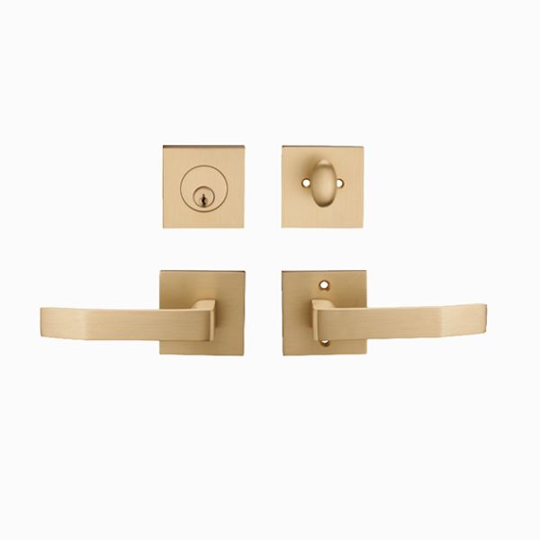 Fashion Reversible American Door Handles Slim Square Design For Right And Left