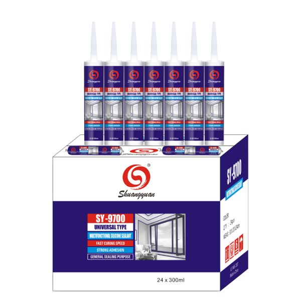 Quick Curing Universal Silicone Sealant 5 Minute Initial Dry for Fast Construction