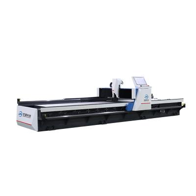 Máquina de corte horizontal do pórtico V que sulca a máquina para a chapa metálica