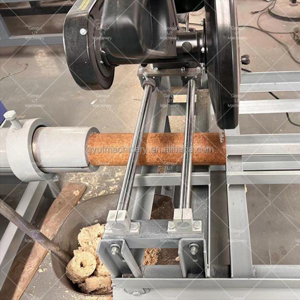 Hot Extrude Technology Wood Sawdust Block Feet Extrude Machine for Wood Pallet Making