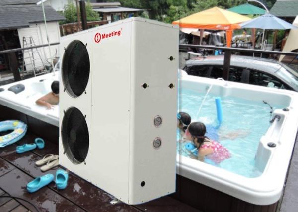 ROHS Electric Pool Heater Pump EVI Commercial Swimming Pool Water Heater