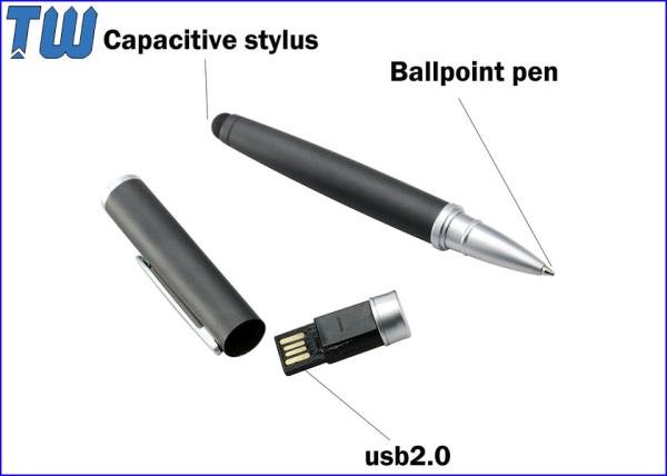 Ballpoint Pen 3IN1 2GB Pendrives Memory Stick Drive Soft Tough