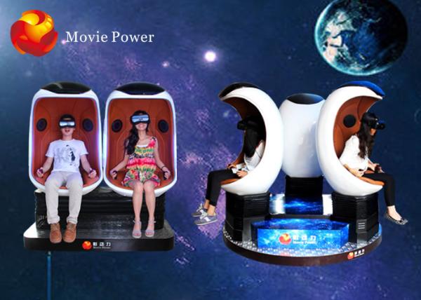 1 Seat dinâmico/2 assenta o simulador interativo do cinema VR da realidade virtual 9D VR
