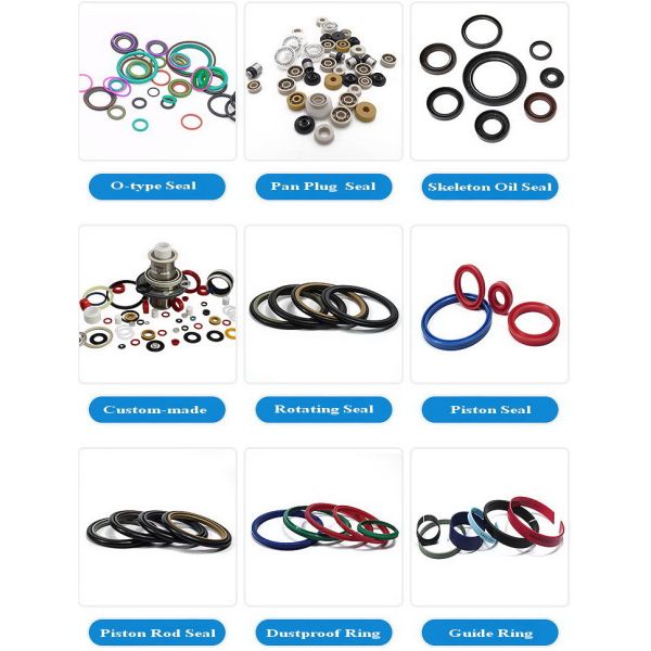 Резиновое ориентированное на заказчика набивка кольца уплотнения сопротивления носки масла