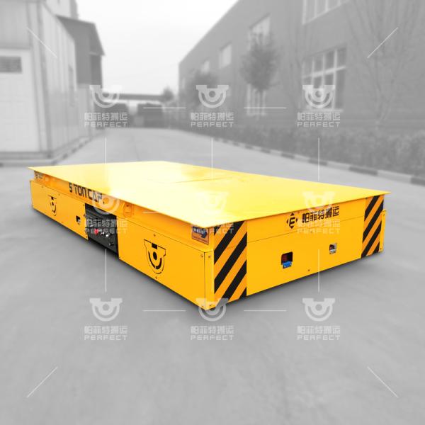 Durable Battery Operated Cart Bay To Bay Cement Motorized Transportation