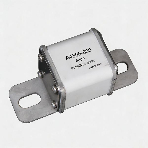 High Voltage EV Fast Acting Fuse 1000VDC 300A to 350A with 50kA Breaking Capacity for On-Board Chargers
