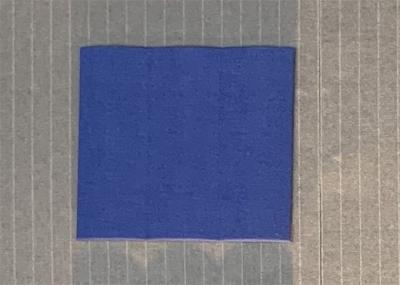 Painéis de parede azuis da isolação 3d sadia, painéis 4x8 acústicos para apartamentos