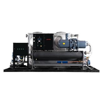 Industrial Water Cooled Central Chiller 160 Ton Screw Type