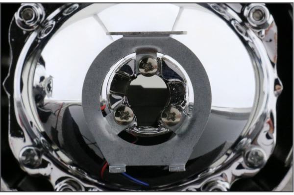 CH29  2.5inch Round Crystal angel eye Bixenon Car hid xenon projector kit