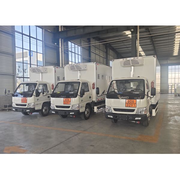 Single Door Biomedical Hazardous Waste Transport Vehicle Trucking Companies